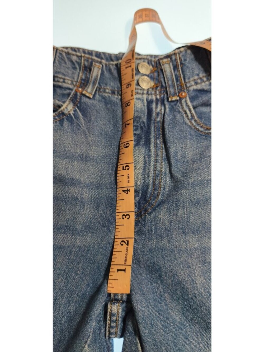 Free People We The Free Astor High Rise Straight Jeans Size 25 Medium Wash Blue - Picture 10 of 12